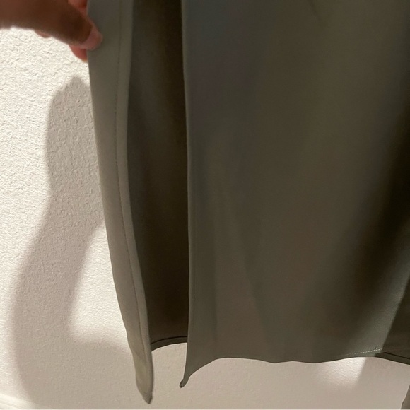 BHLDN Cali Satin Cowl-Neck Midi Slip Dress Size 4 - Picture 6 of 8